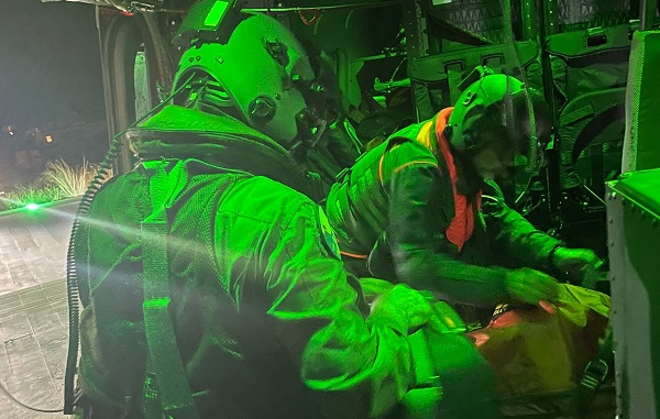 Si sente male su una nave da crociera al largo di Trapani: salvato dall’aeronautica militare