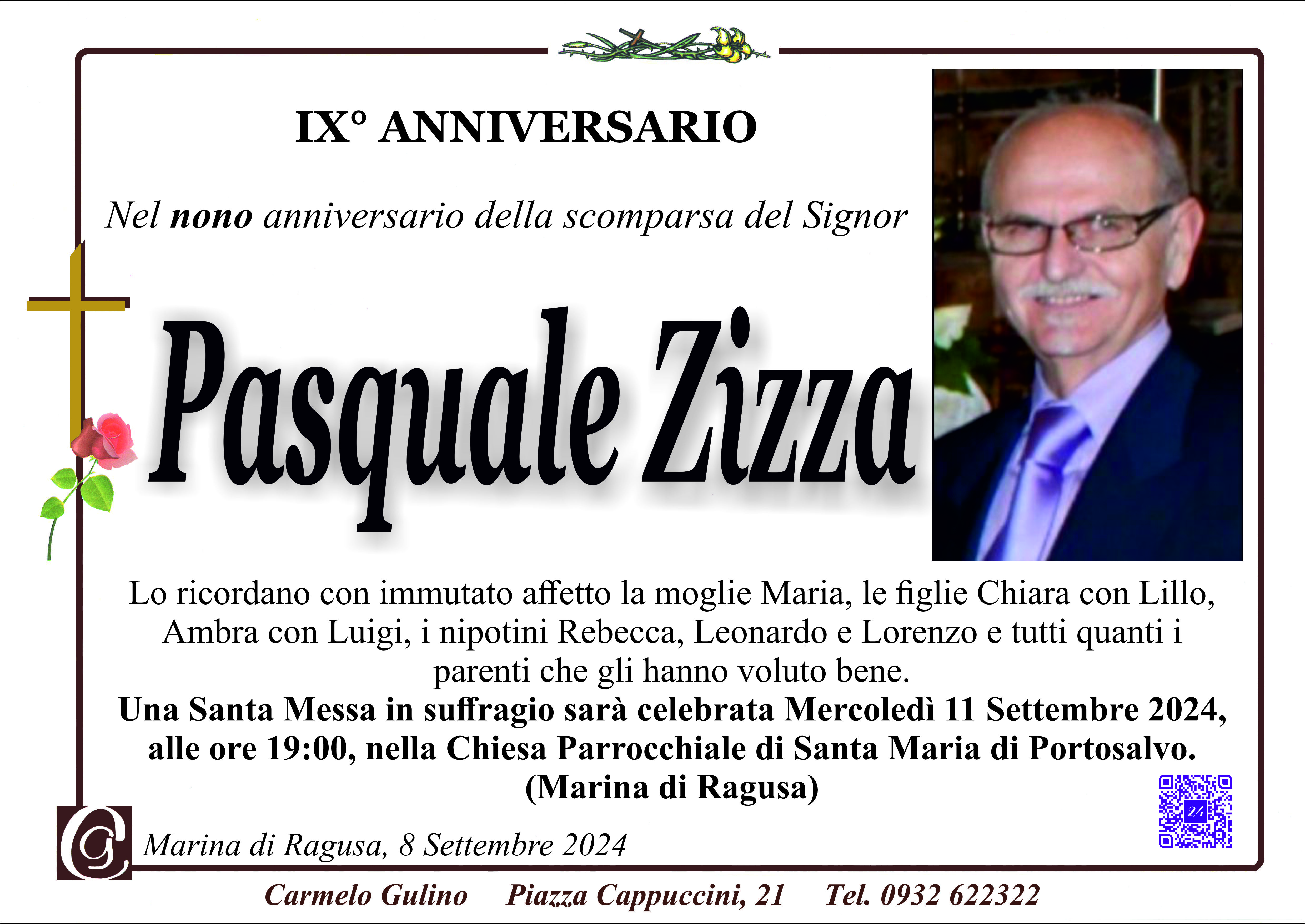 Anniversario: Pasquale Zizza