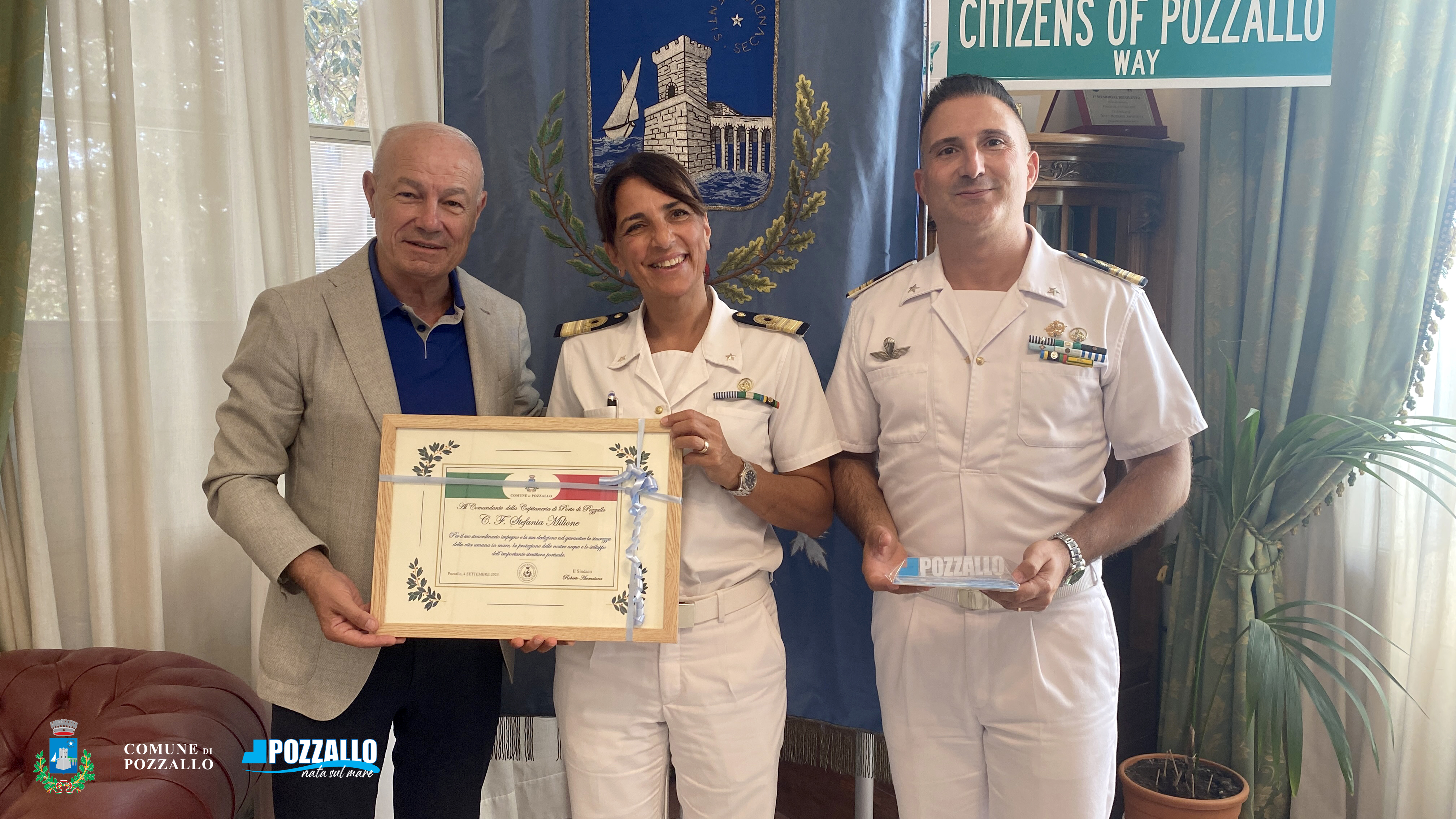 Stefania Milione lascia il comando della Capitaneria di Pozzallo: al suo posto, Luigi Vincenti