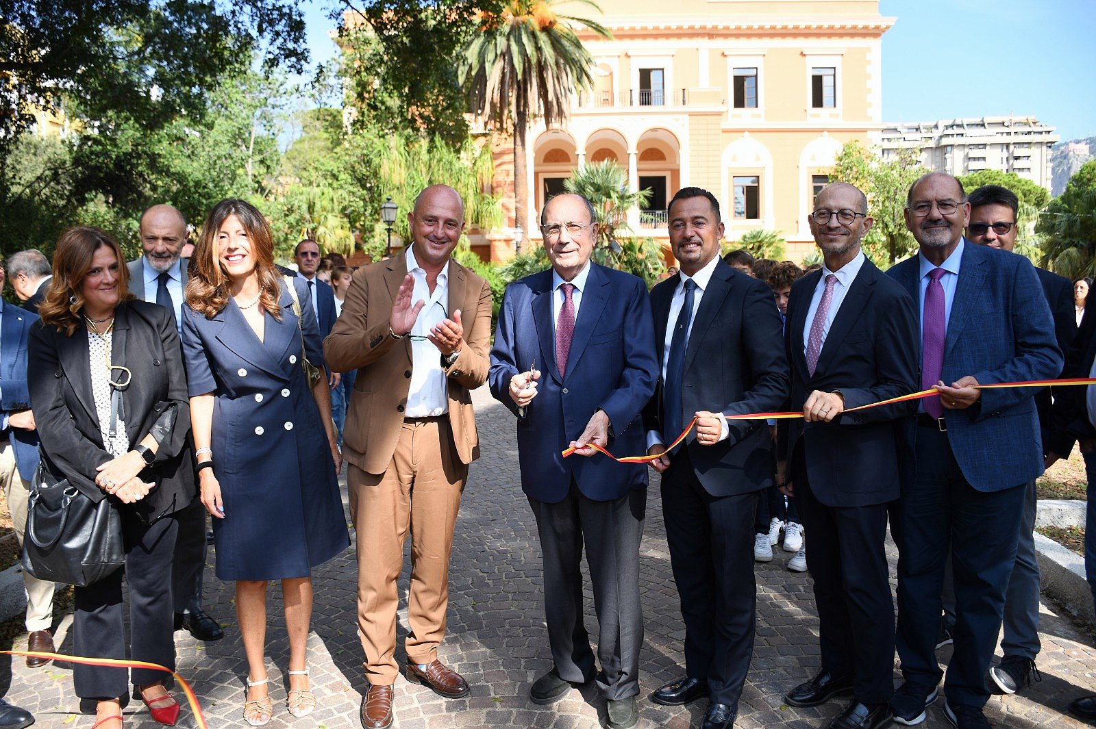 Torna al suo splendore Villa Gallidoro a Palermo. Schifani: «Restituiamo alla città un pezzo della sua storia»