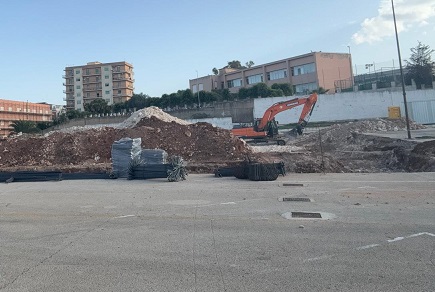 Al via i lavori per la realizzazione dell’impianto polisportivo all’interno dell’Emaia