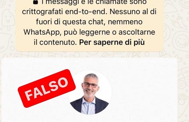 Il falso Peppe Cassì che manda messaggi e offre lavoro