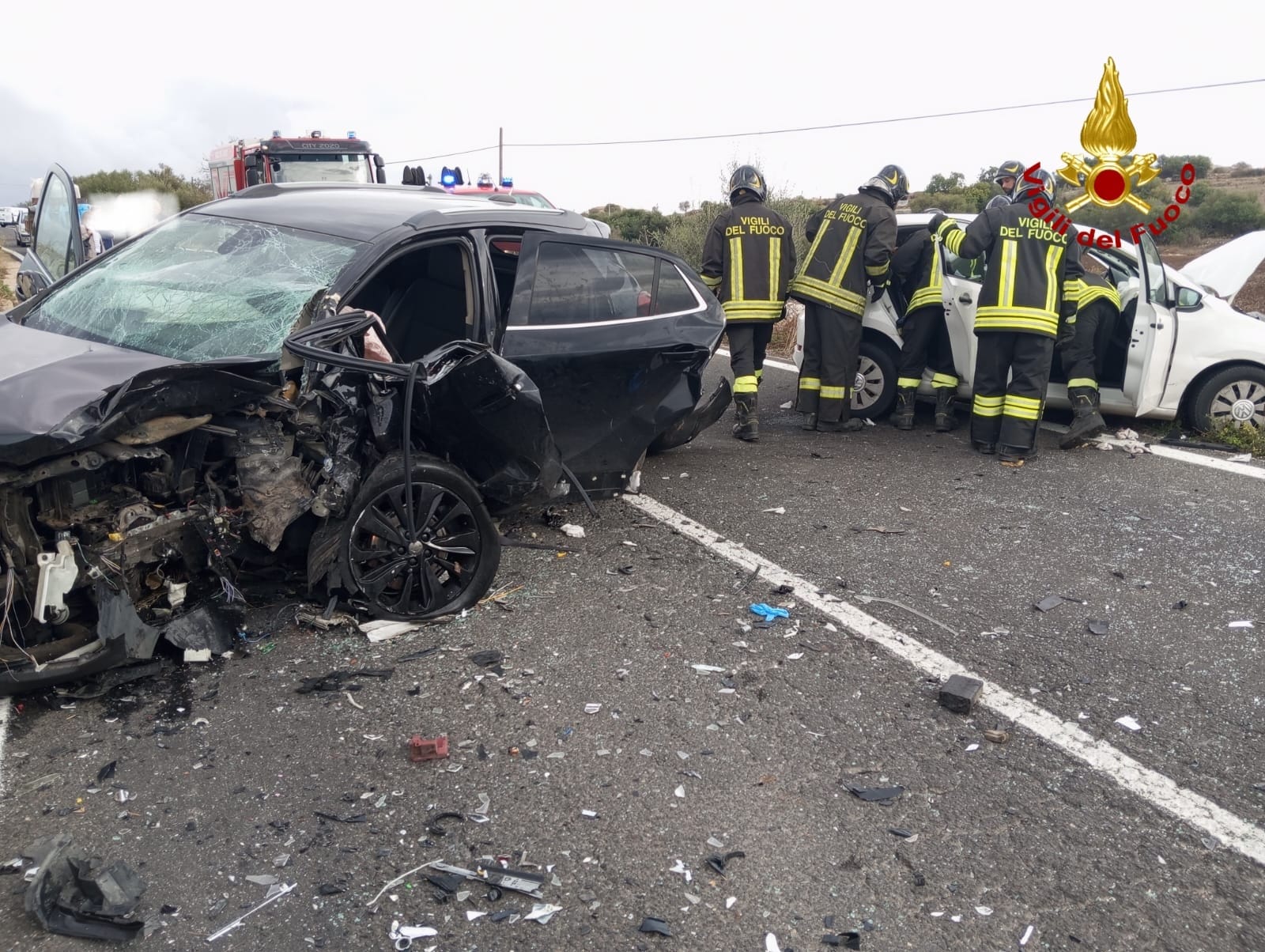 Grave incidente stradale sulla Sp. 13 Ragusa-Piombo: scontro frontale tra due auto, ferite due donne