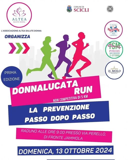 Corsa amatoriale domenica a Donnalucata in occasione della giornata del tumore al seno