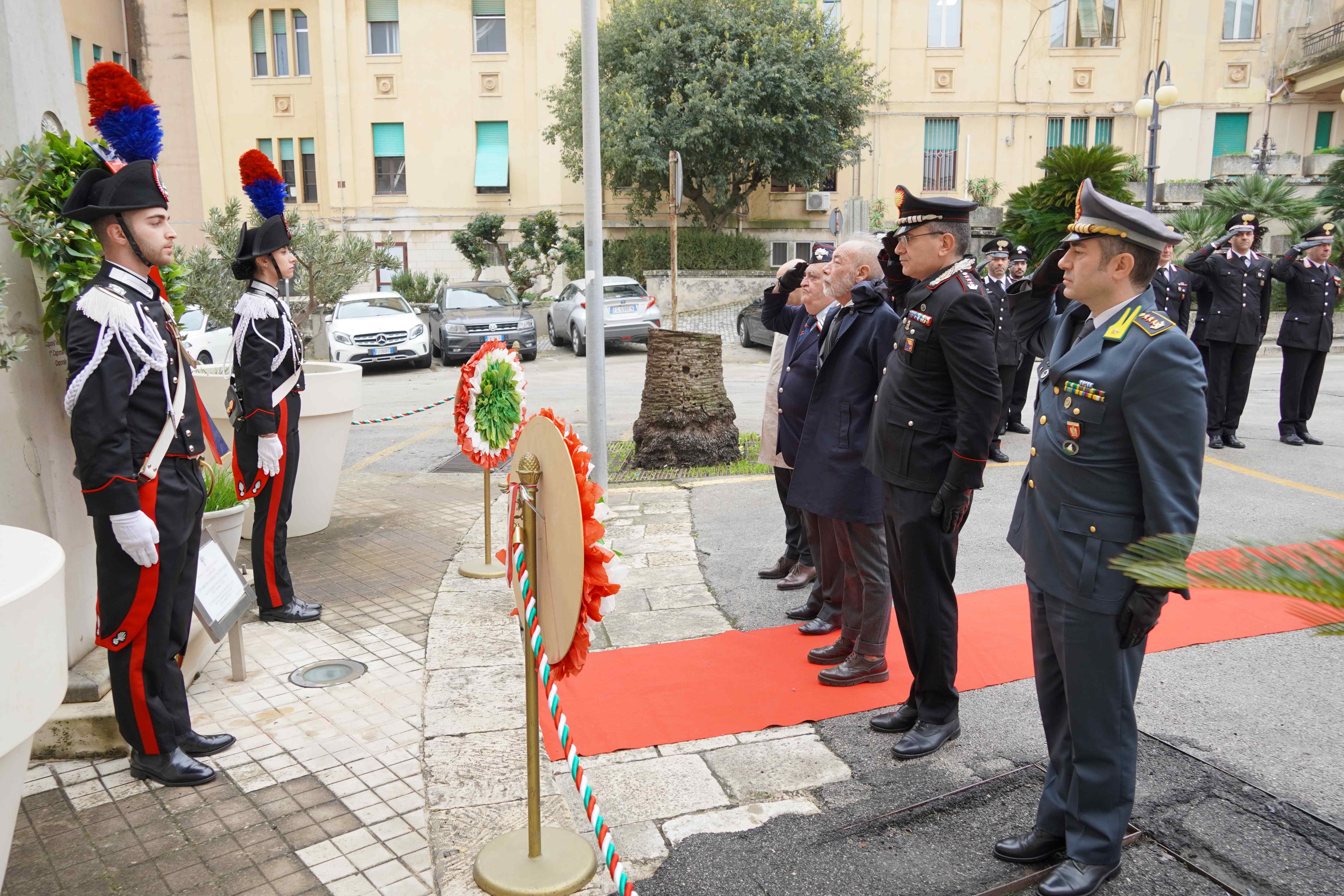 Ragusa: i Carabinieri commemorano il XXI anniversario della strage di Nassiriya
