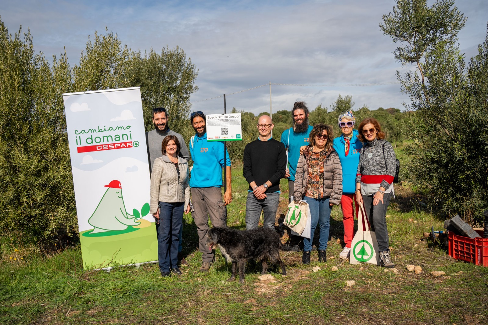 Ben 300 nuovi alberi piantati a Ragusa per il “Bosco Diffuso Despar” in occasione della Giornata mondiale dell’albero