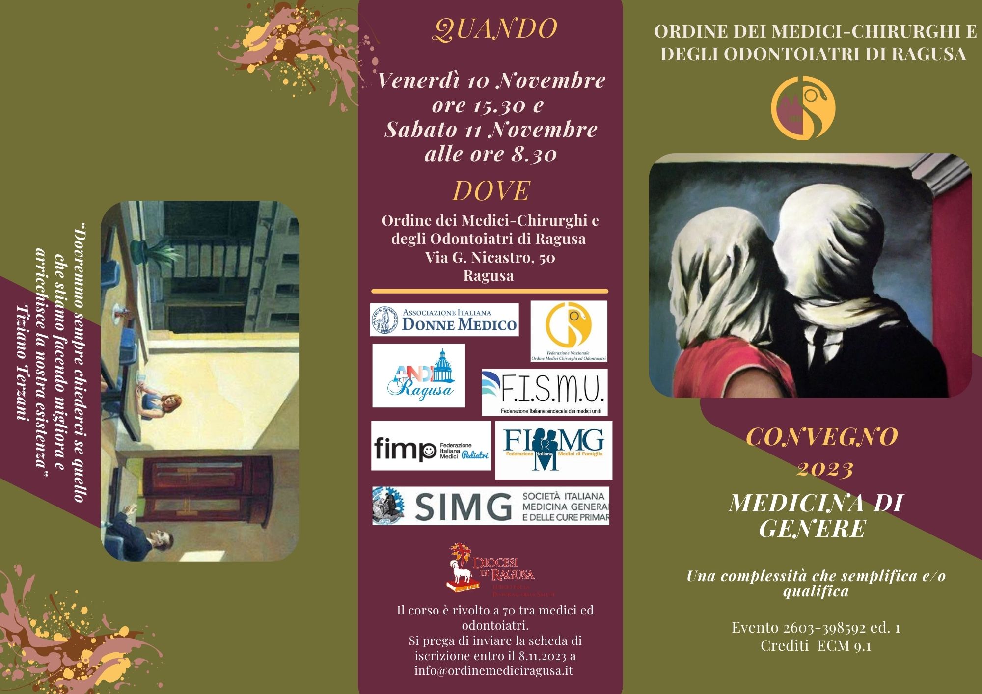 Medicina di Genere. Una pubblicazione nazionale dell’Ordine dei Medici di Ragusa