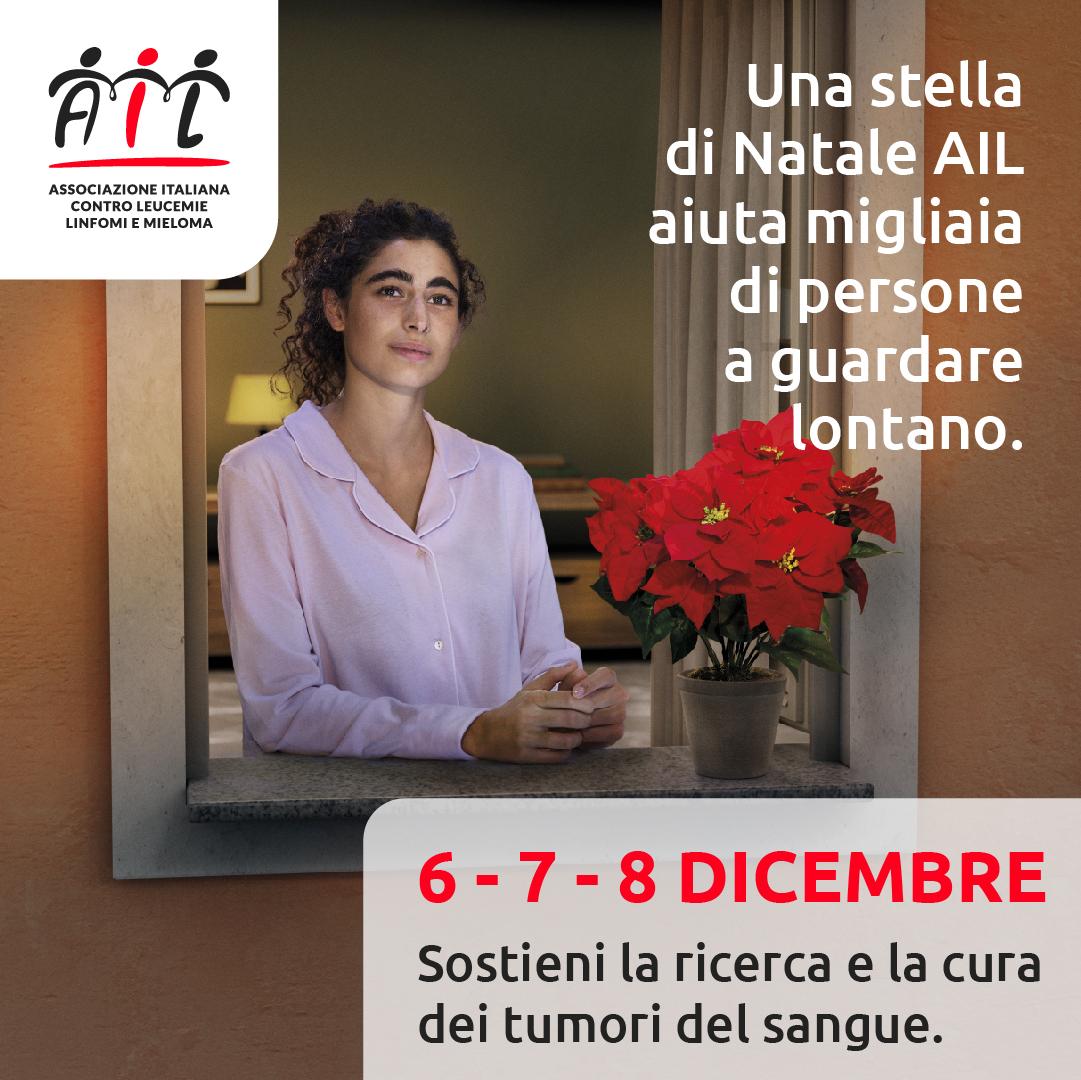 Stelle di Natale AIL, torna l’appuntamento con la solidarietà. Ecco dove trovarle in Provincia di Ragusa
