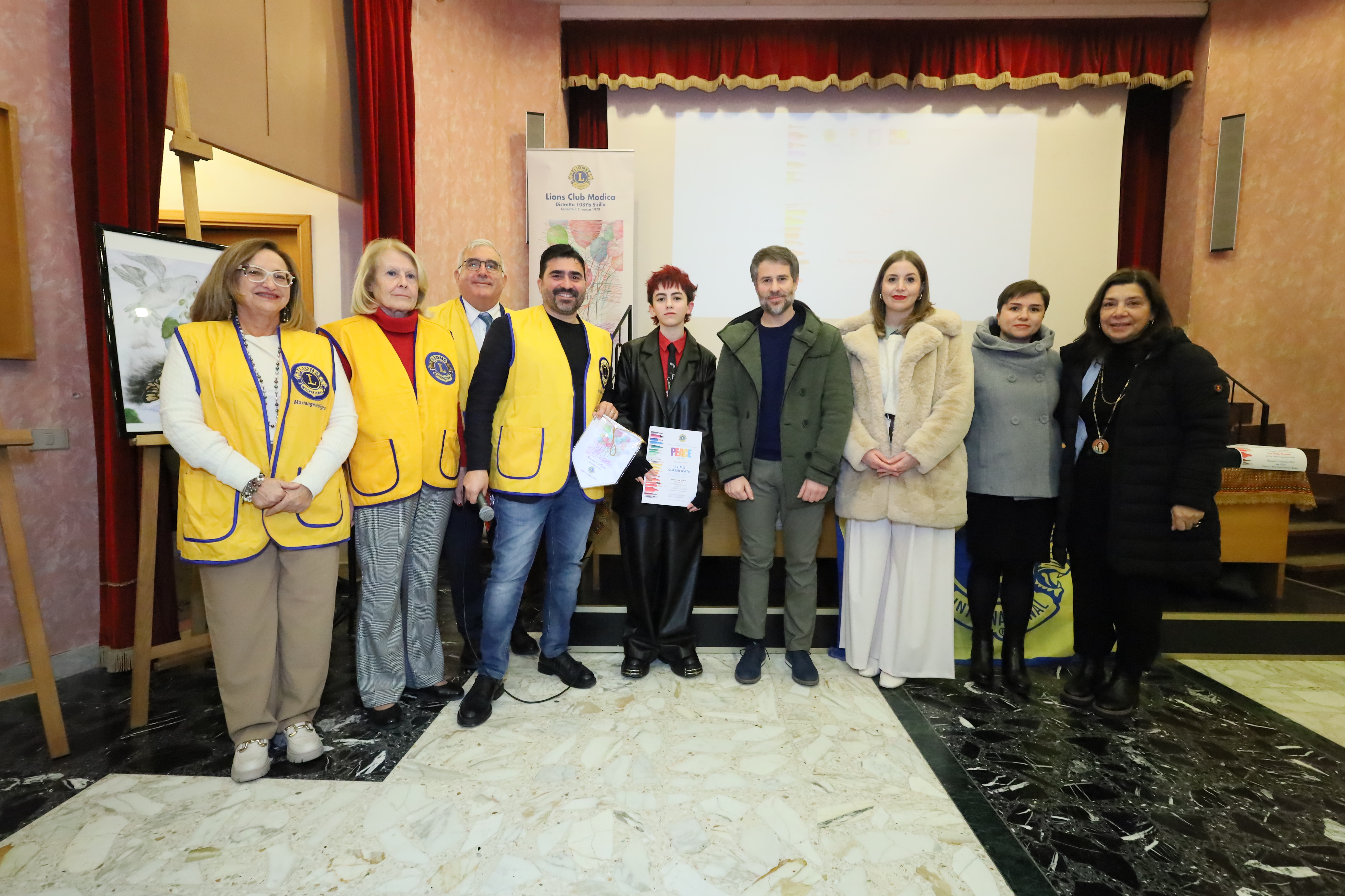 Modica, premiati gli studenti del concorso “Un poster per la pace”