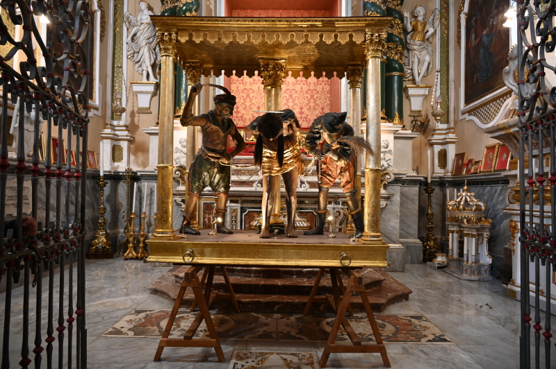 Ispica: iniziati i lavori di restauro del Fercolo del SS. Cristo Flagellato alla Colonna a Santa Maria Maggiore