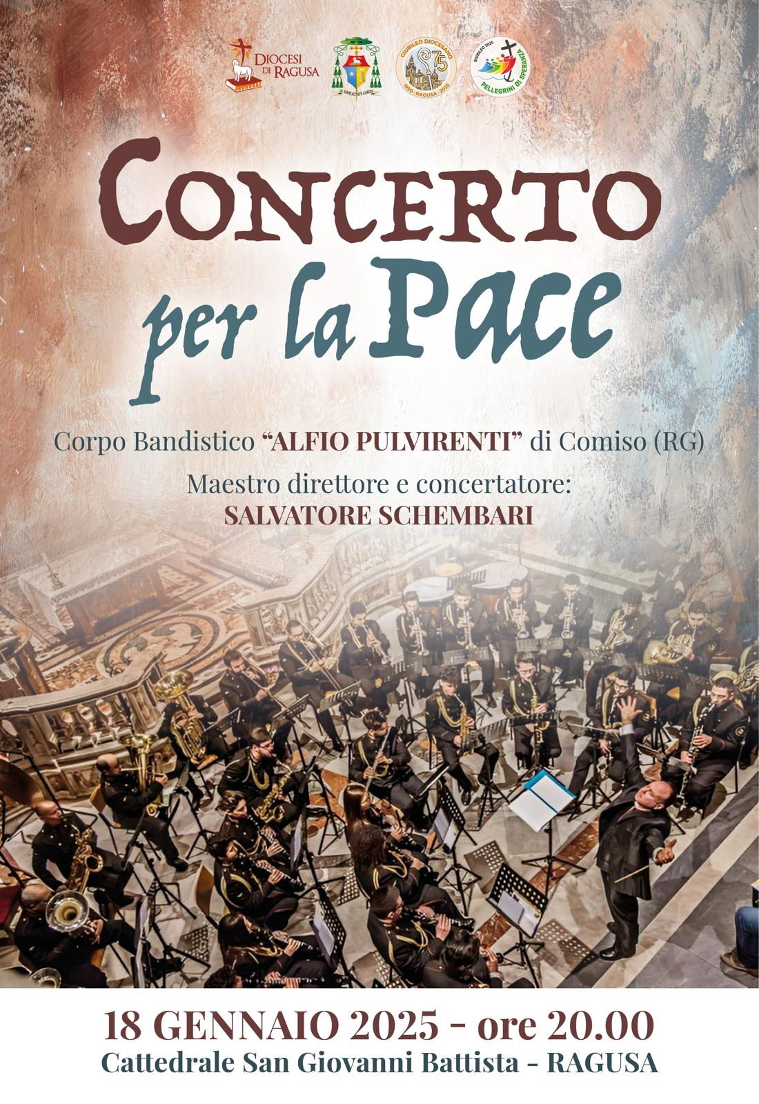 Concerto per la Pace della Diocesi di Ragusa
