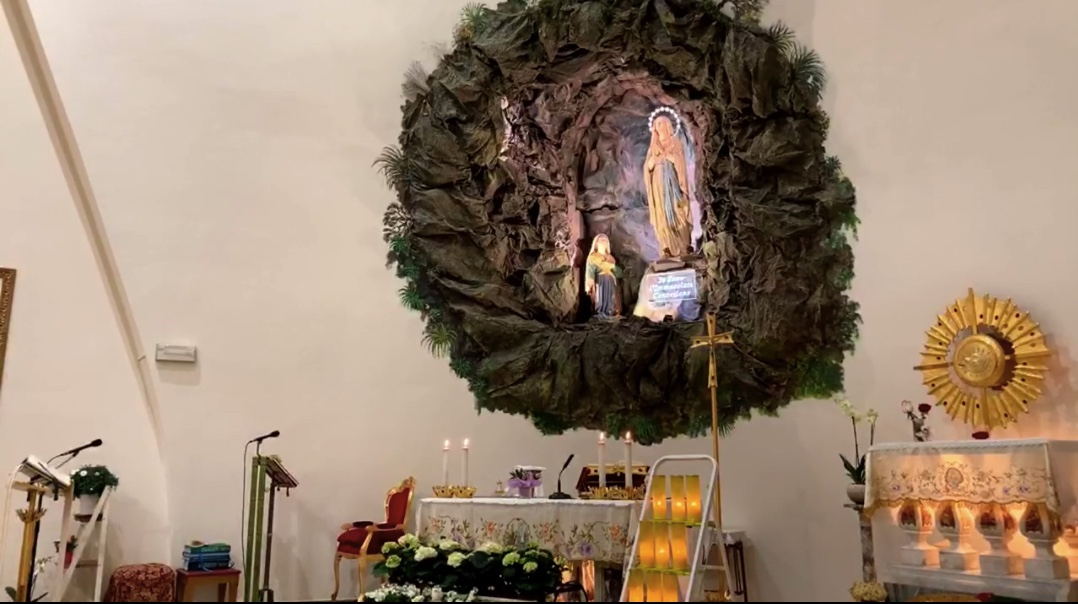 Indulgenza Plenaria Giubilare in occasione delle visite alla Madonna di Lourdes