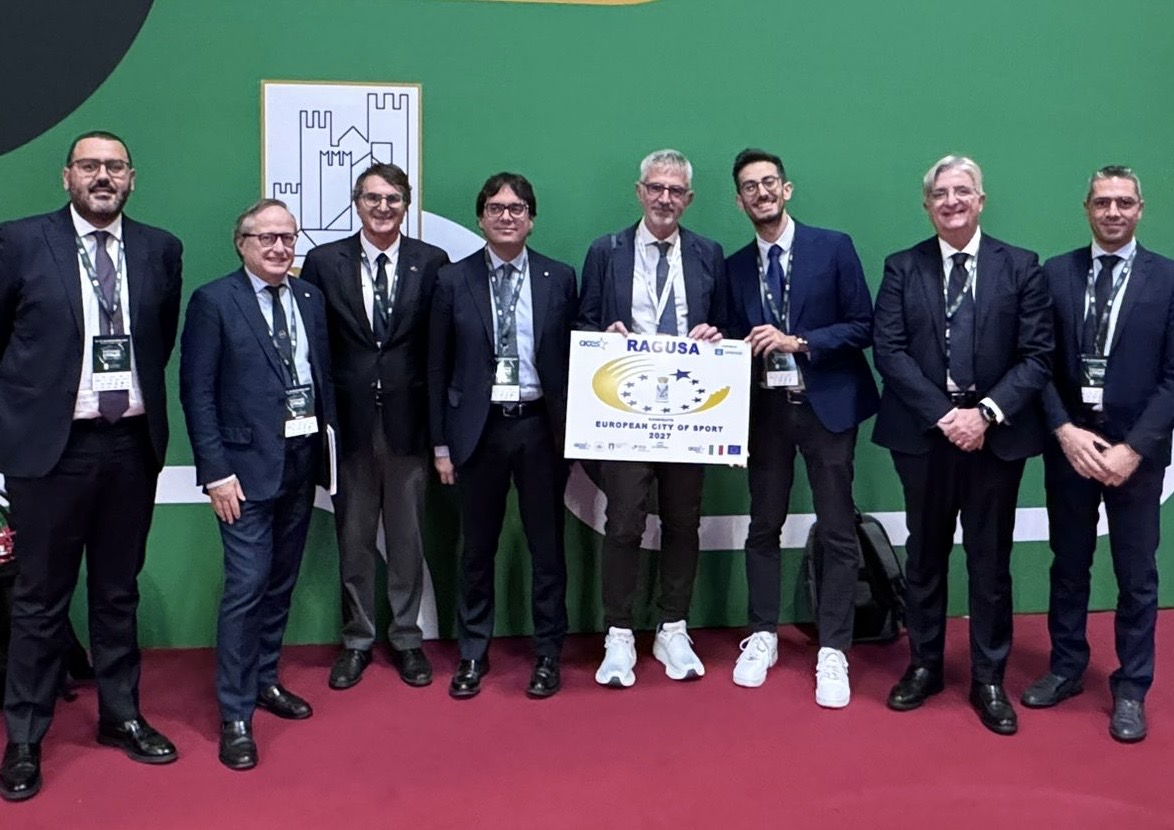 Ragusa candidata a essere tra le Città Europee dello Sport 2027