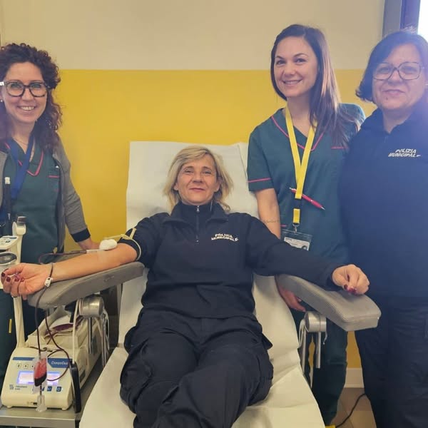 Donazione straordinaria di sangue della Polizia Locale di Modica e Scicli in occasione della festa di San Sebastiano