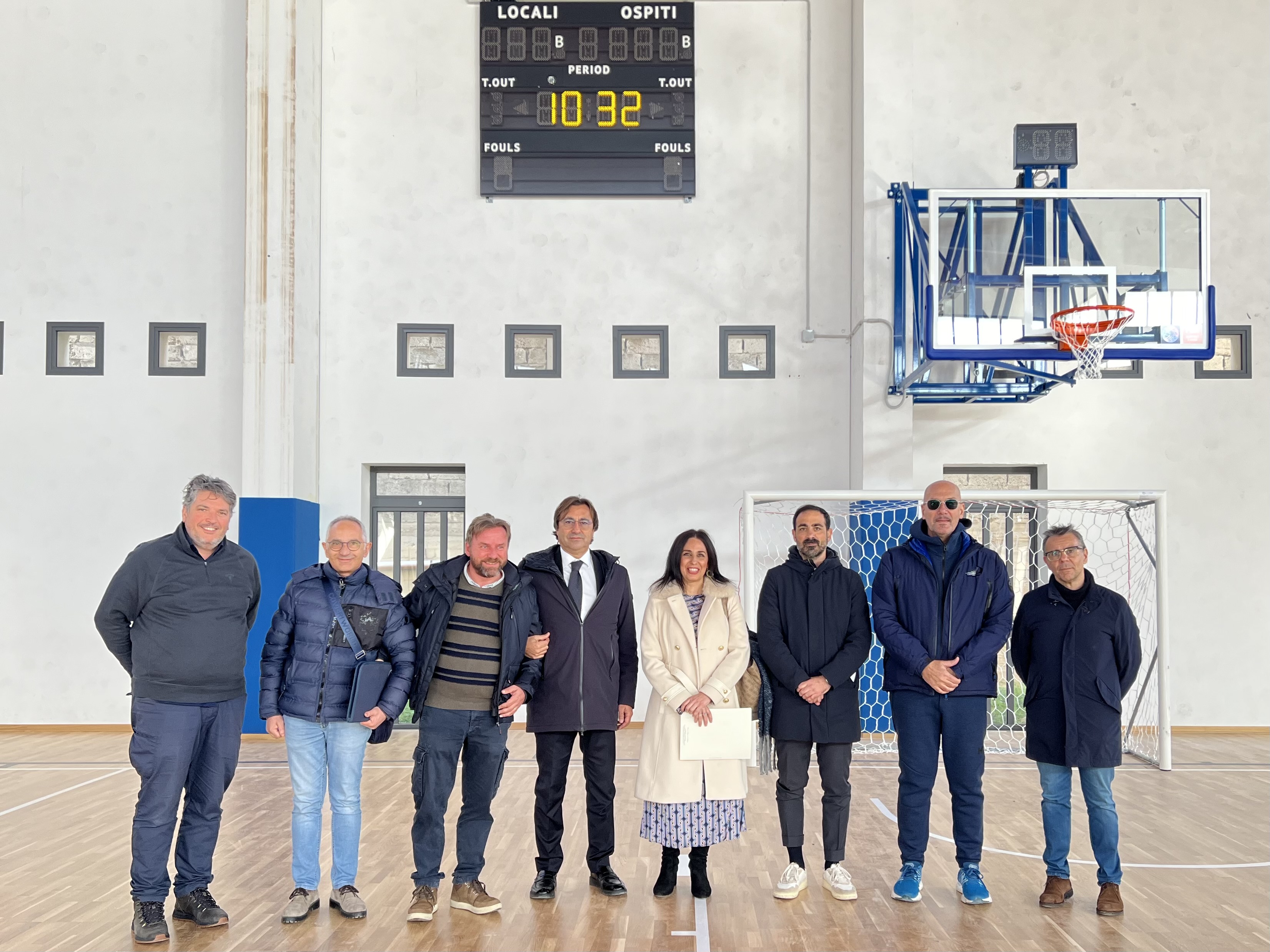 Ecco la nuova palestra scolastica a Pozzallo: un impianto sportivo rinnovato