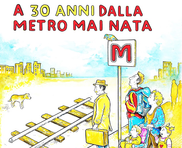 Trentennale della metropolitana mai nata. Domenica 2 febbraio sit-in alla stazione di Ragusa