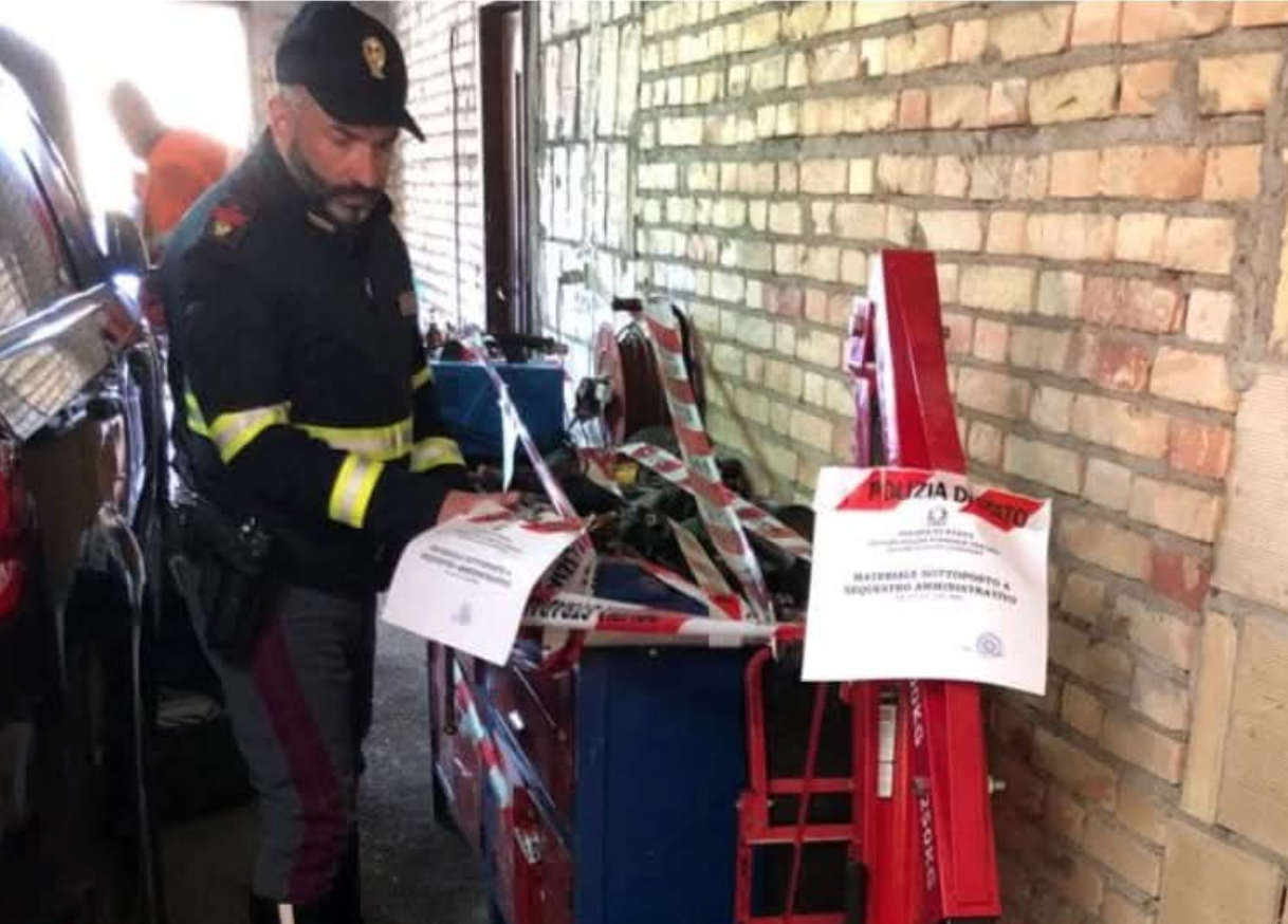 Autofficina abusiva? Controlli della Polizia Stradale a Vittoria