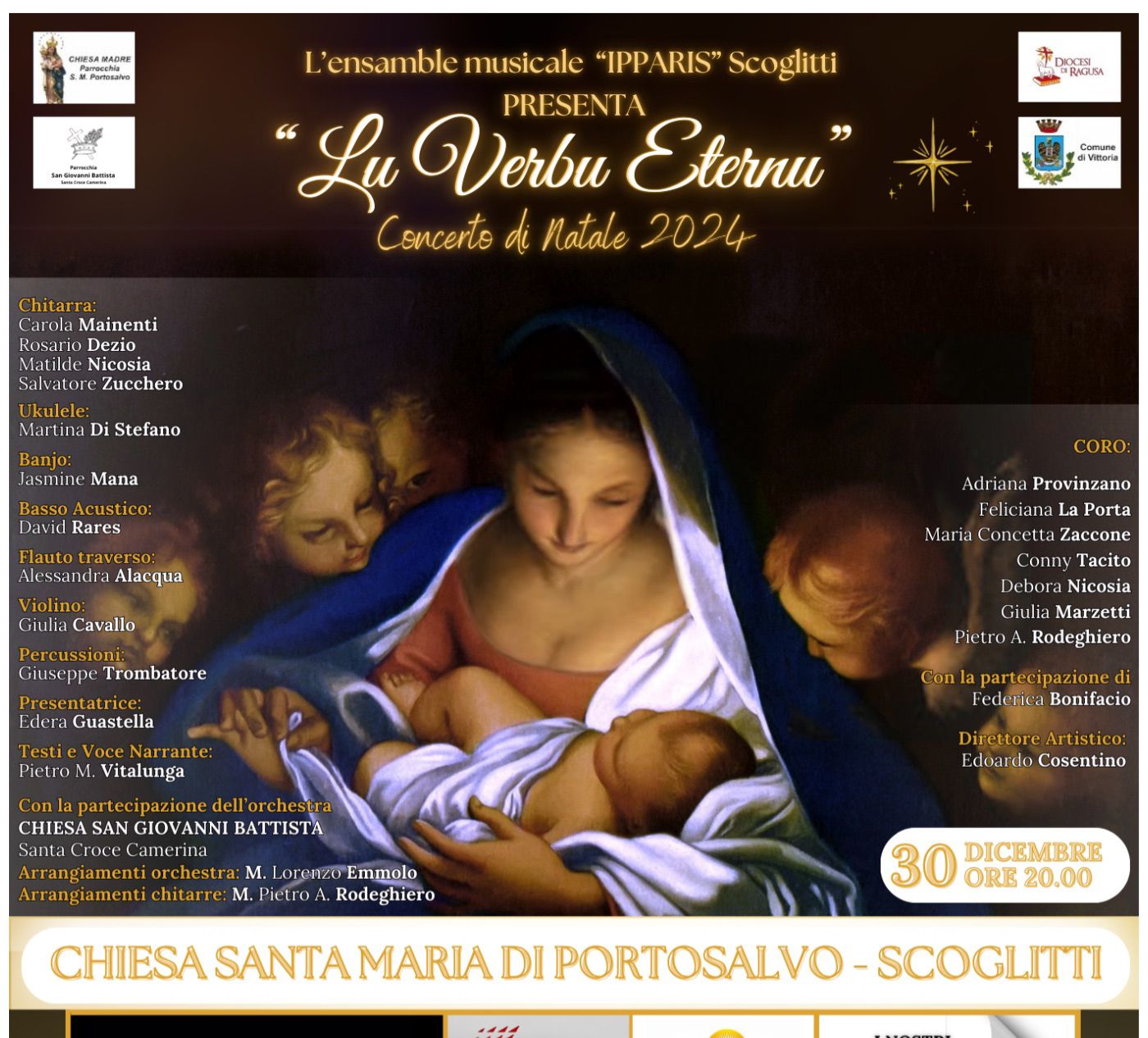 “Lu Verbu Eternu”, concerto dell’associazione musicale Ipparis a Scoglitti
