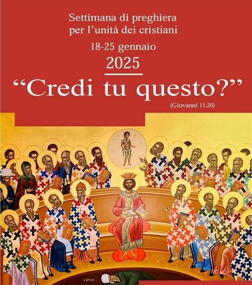 Martedì a Scicli la celebrazione ecumenica di preghiera nella settimana per l’unità dei cristiani.