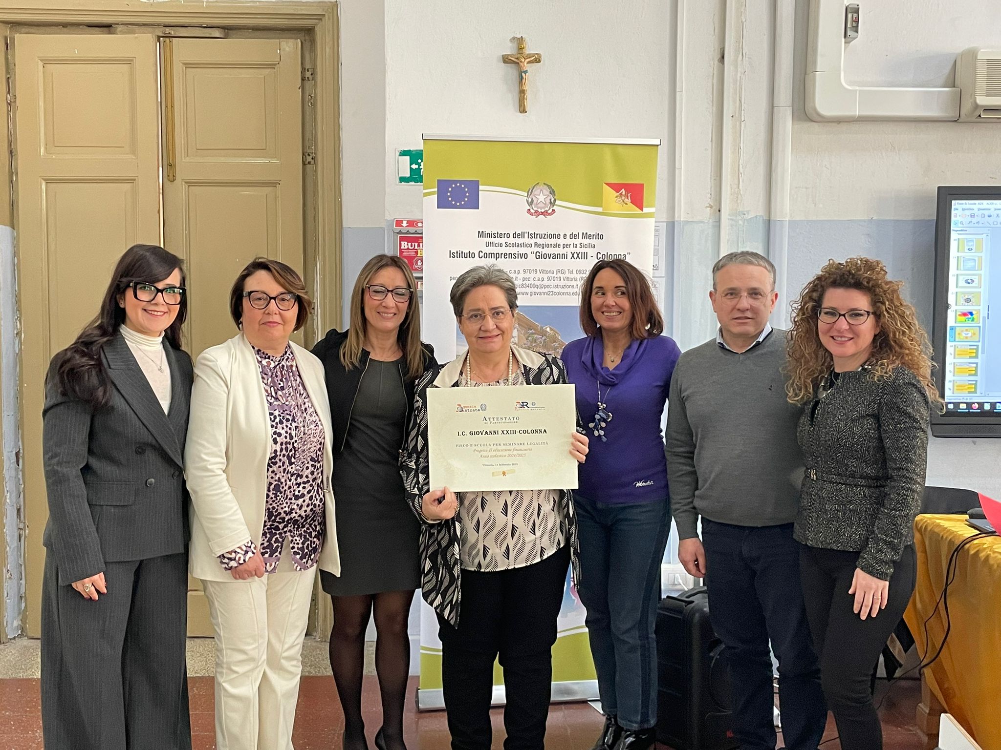 Progetto “Fisco & Scuola” all’I.C. Giovanni XXIII-Colonna di Vittoria