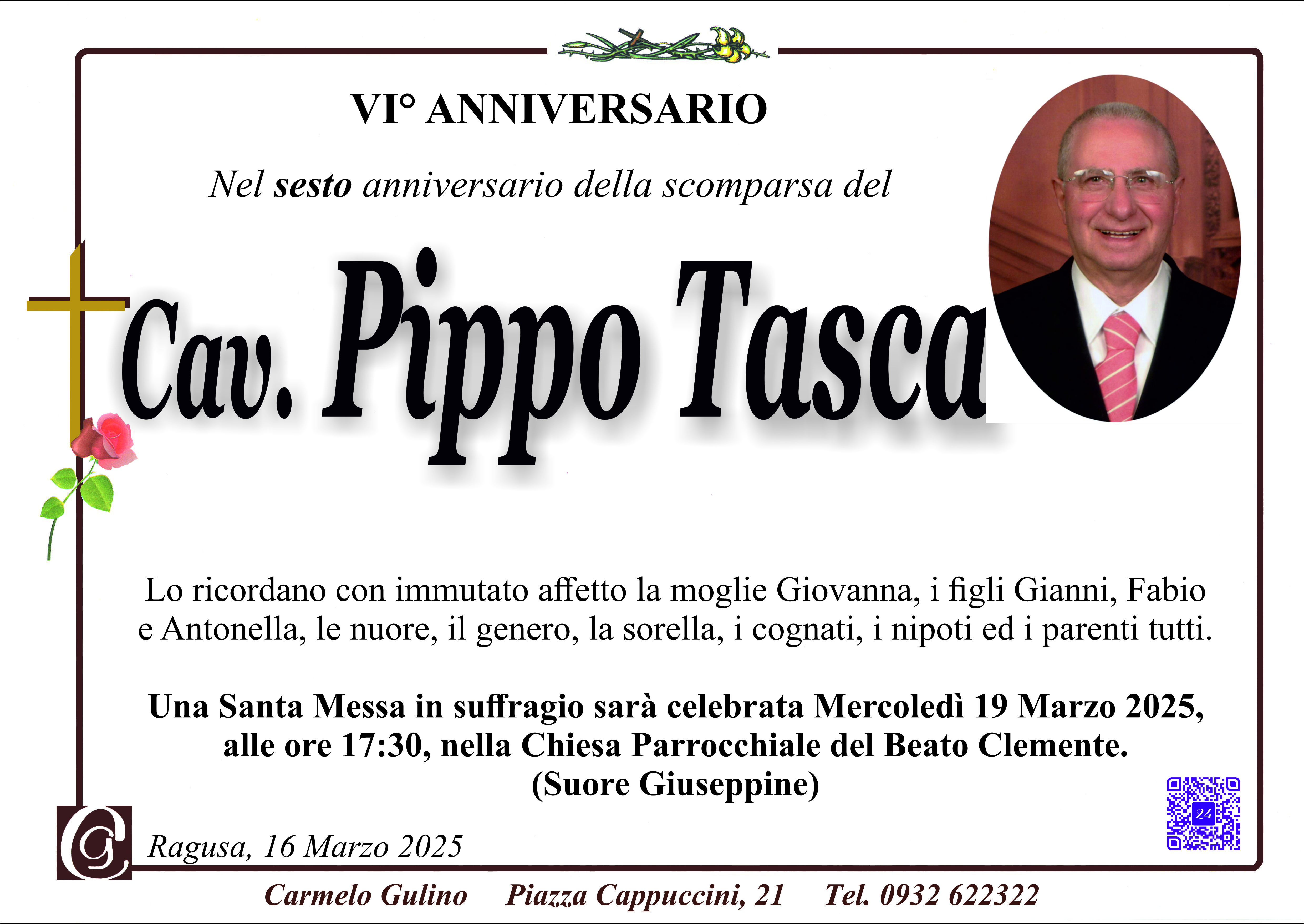Anniversario Pippo Tasca
