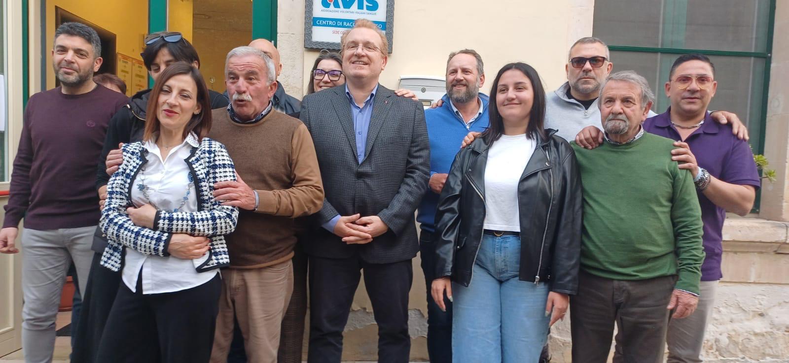 Rinnovato il direttivo della sezione Avis di Scicli. Presidente Giovanni Puglisi