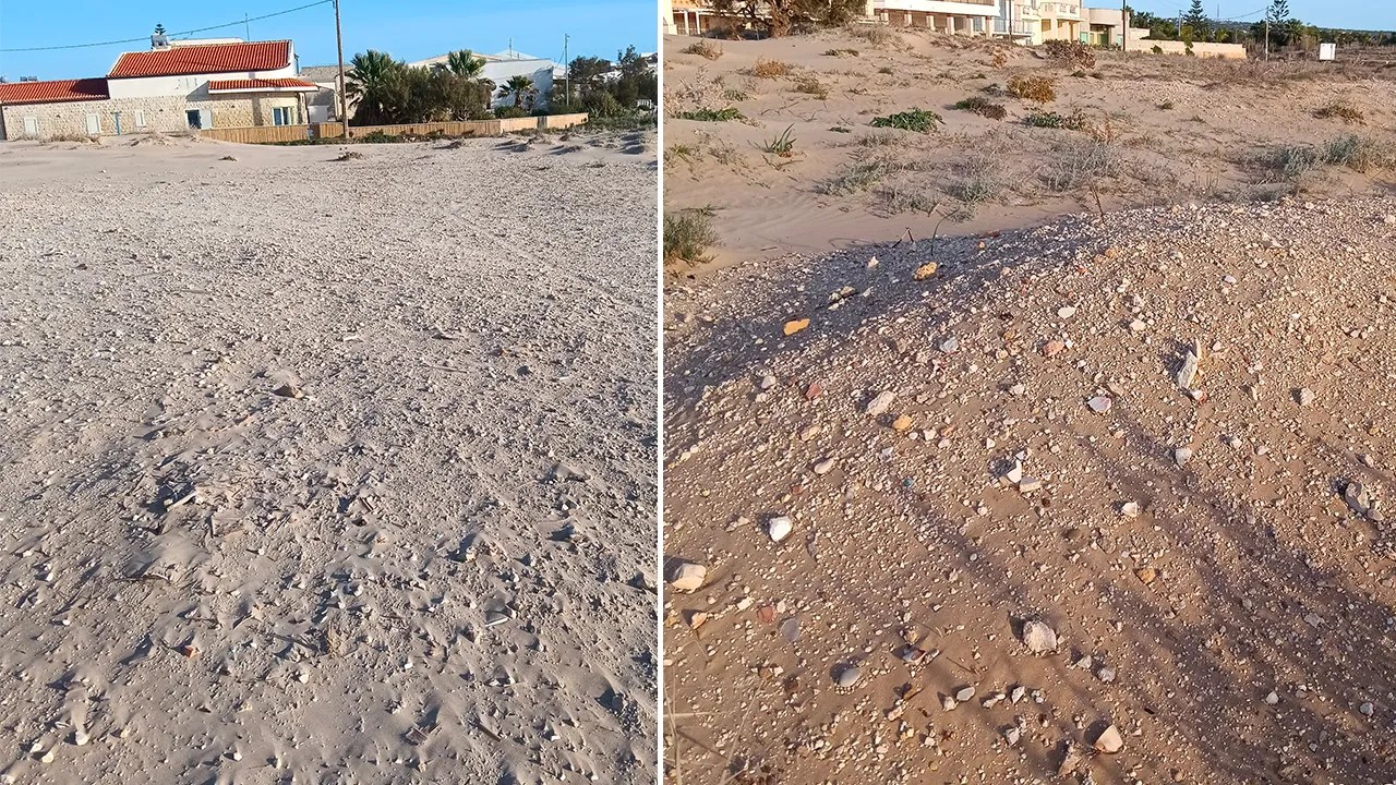 Il problema degli inerti e dei residui lapidei in spiaggia, da Donnalucata a Pezza Filippa. La denuncia
