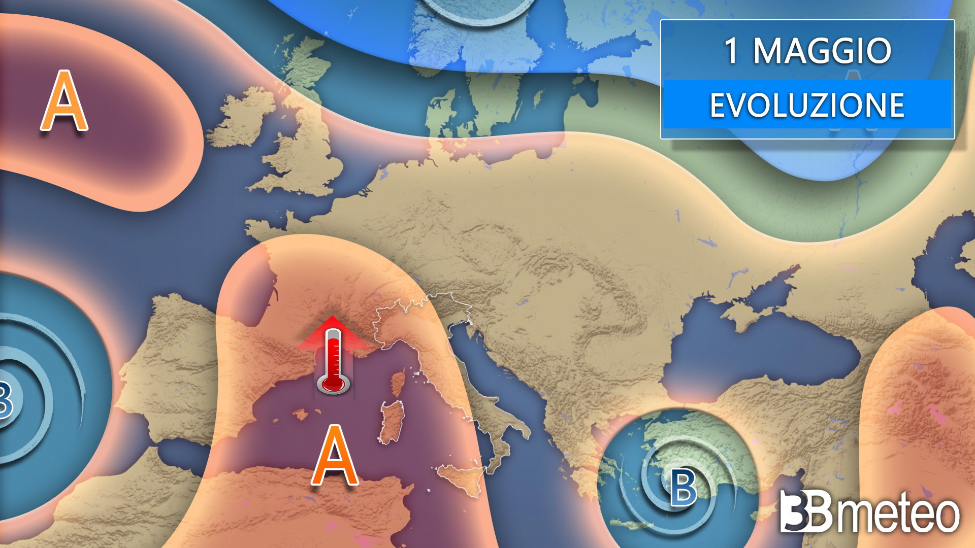 Svolta meteo: caldo africano in arrivo per il Primo Maggio, ma attenzione a domenica