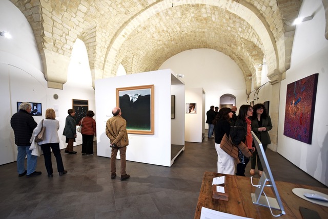 “Franco Sarnari. Una storia di pittura a Scicli”. Inaugurata la mostra alla Galleria Quam