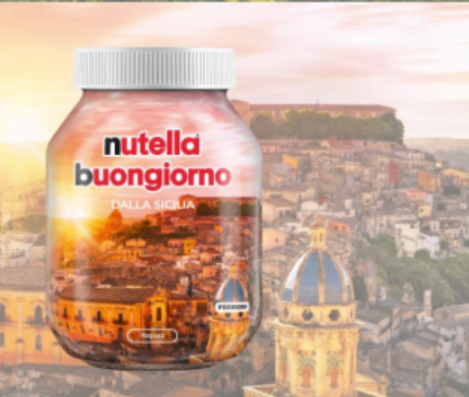 I vasetti della Nutella celebrano la bellezza di Ragusa