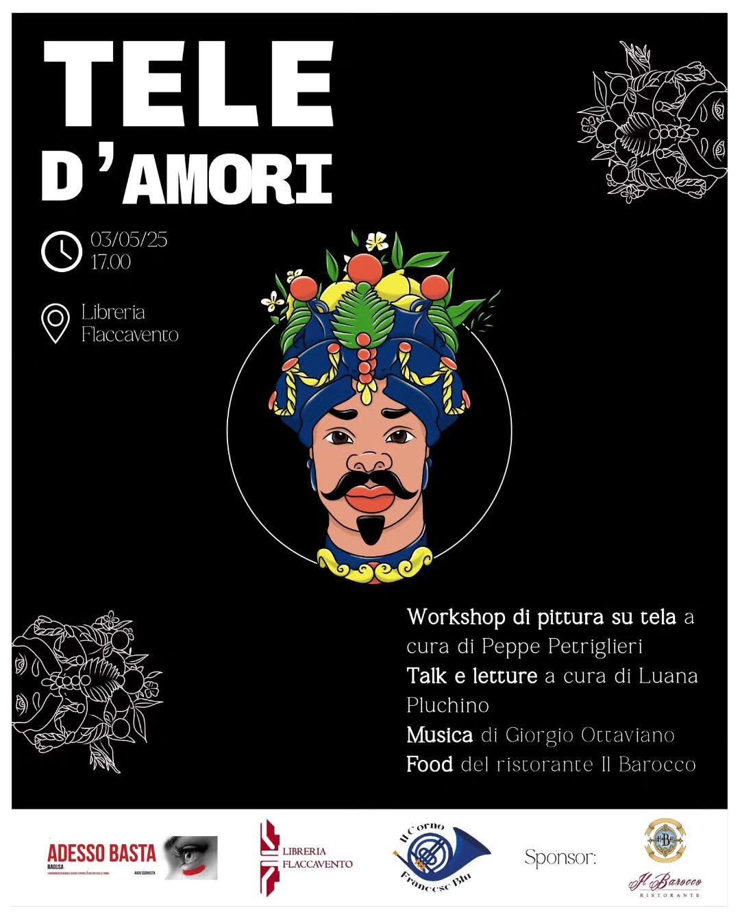 “Tele d’Amori”: a Ragusa l’arte grida contro la violenza di genere