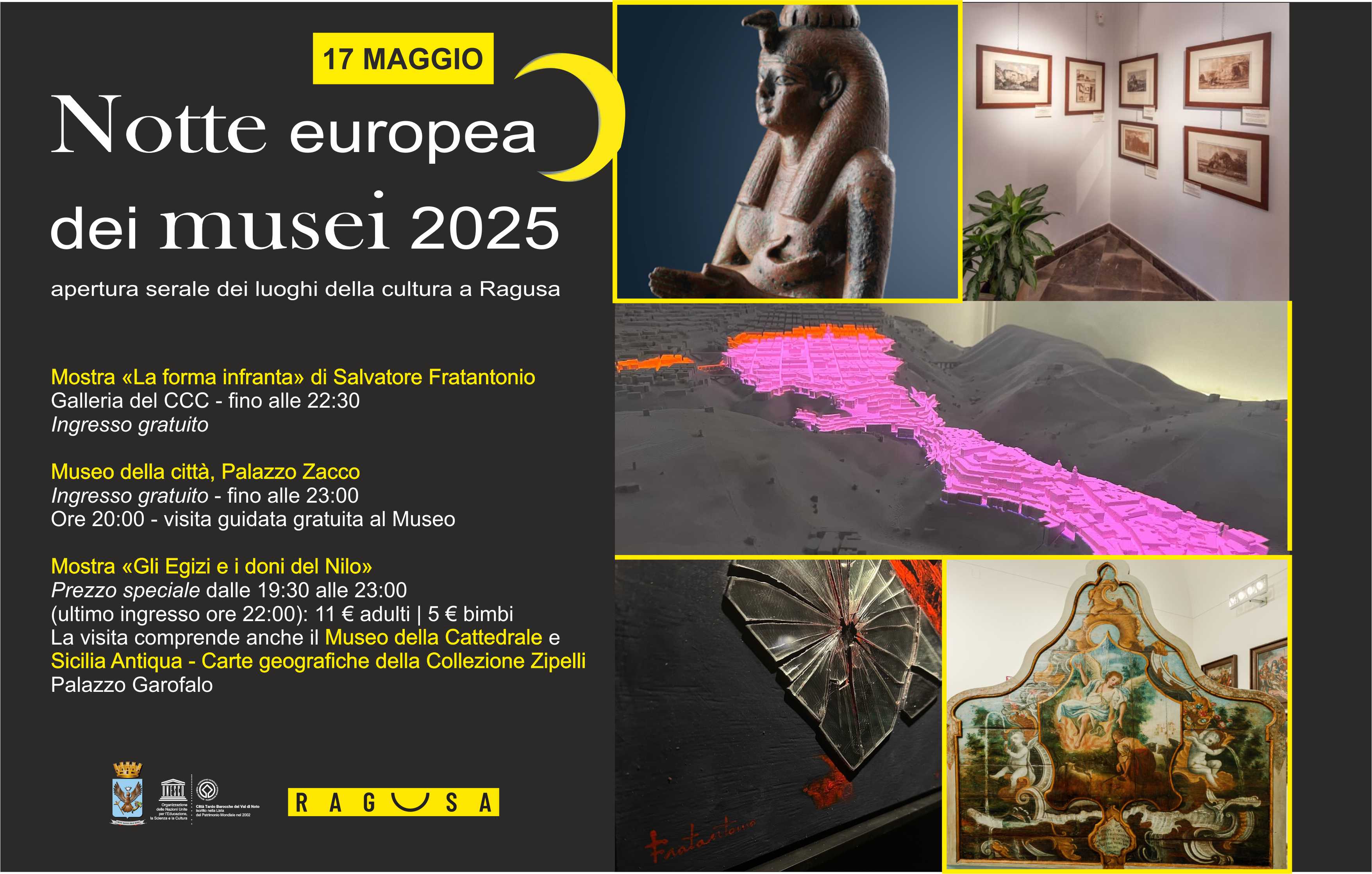 Ragusa si accende d’arte: una Notte Europea dei Musei tra storia, musica e magia