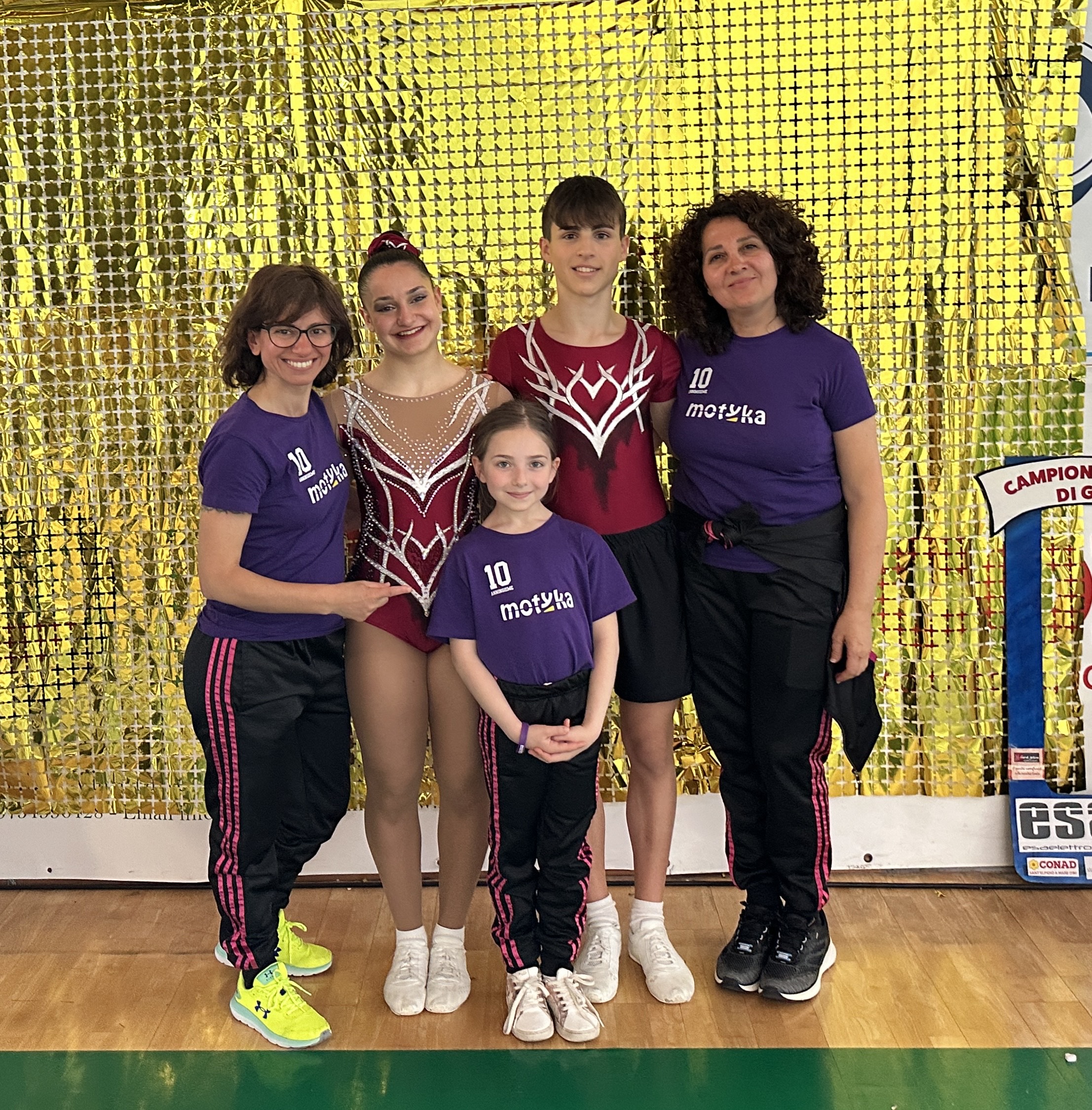 Motyka Modica brilla al Campionato Nazionale Gold: due titoli e un podio per la ginnastica iblea