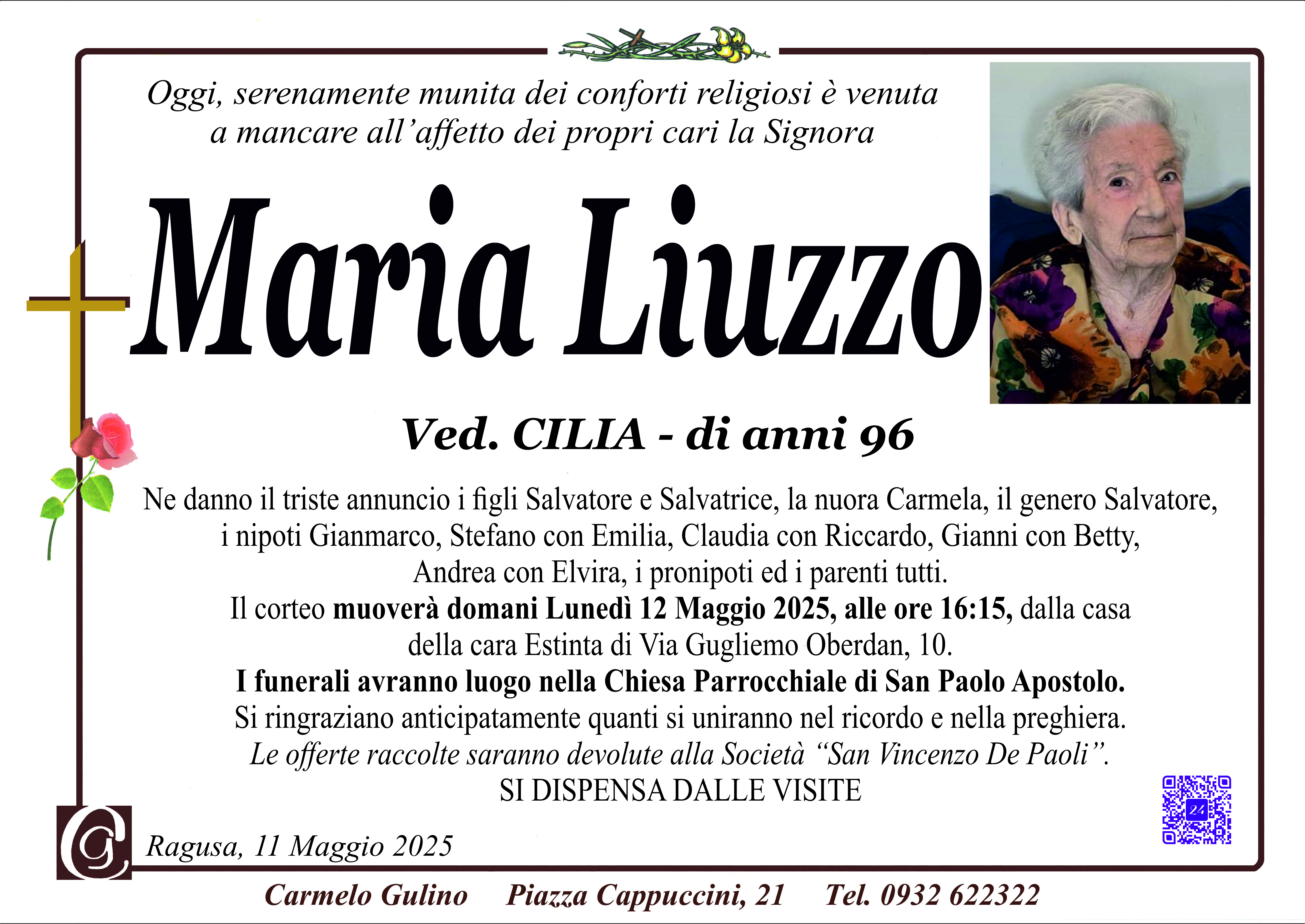 Necrologi: Maria Liuzzo