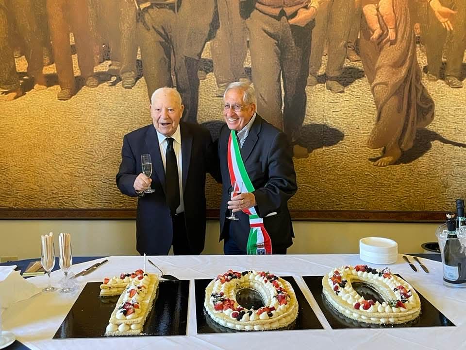 Vittoria festeggia i 100 anni del professor Giovanni Minardi