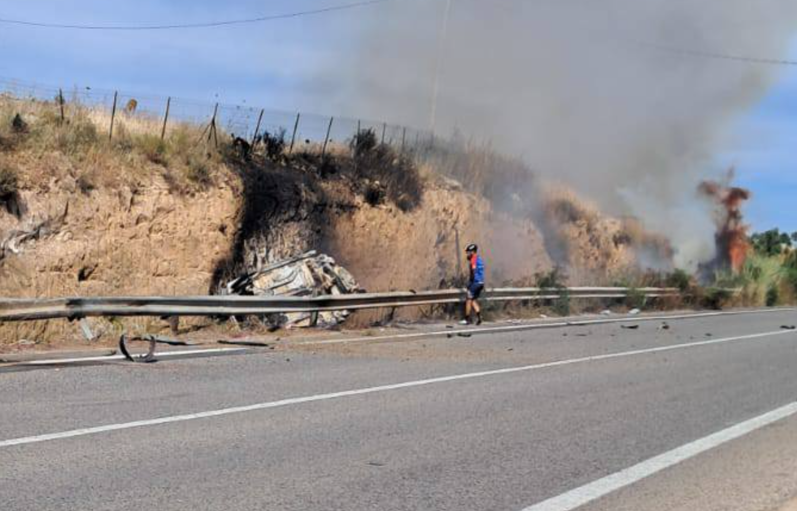Incidente mortale a Playa Grande: il corpo è irriconoscibile, solo il dna potrà rivelare il sesso e forse l’identità della vittima