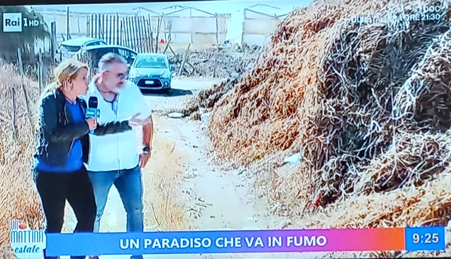 Dune di plastica: la fascia trasformata devastata dall’inquinamento a UnoMattina
