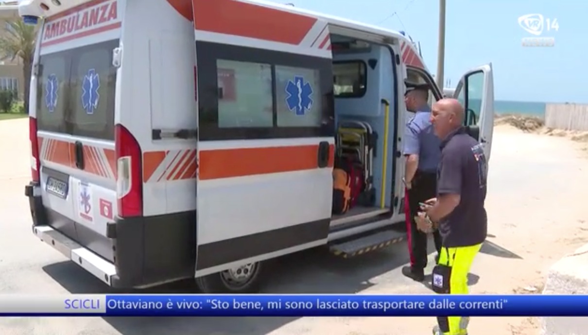 “Non ho mai perso la lucidità”: le prime parole di Federico Ottaviano, miracolato dopo 20 ore in mare. VIDEO INTERVISTA