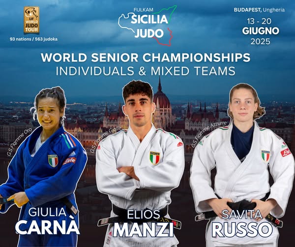 Judo, l’Italia sogna in grande: tra i convocati ai Mondiali la ragusana Savita Russo