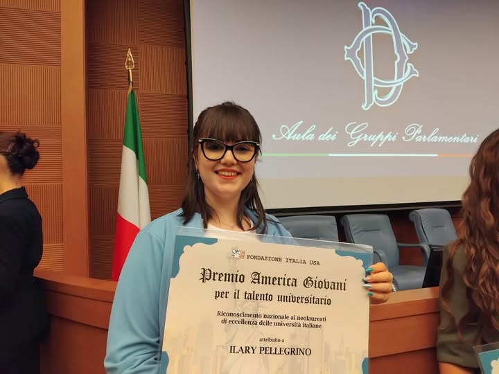 Ilary Pellegrino ed il premio “America Giovani”. Scicli palestra di talenti