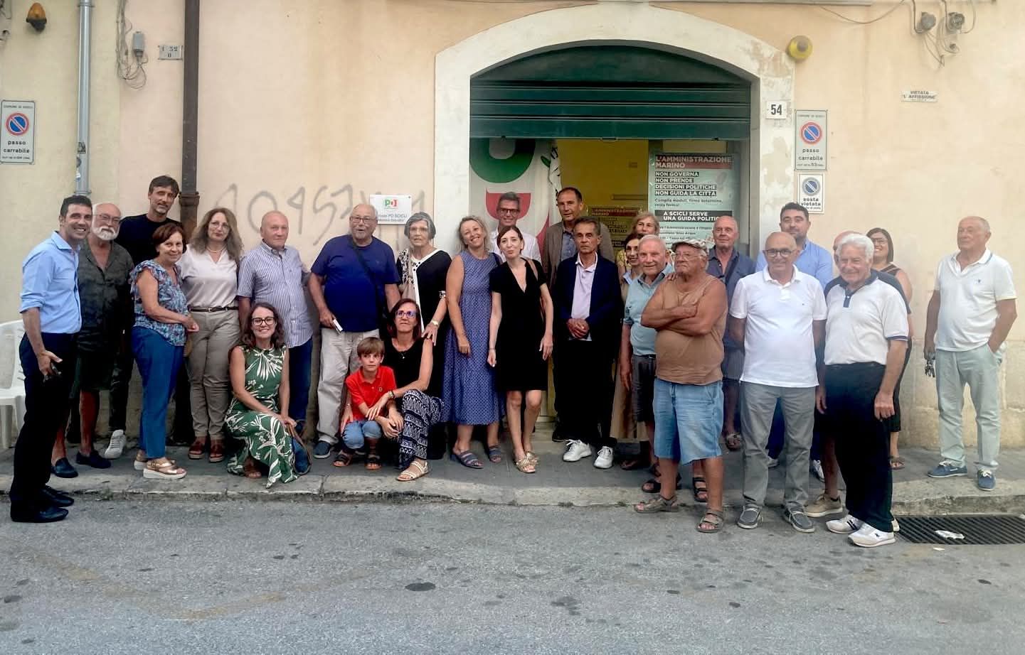 La sede del circolo Pd di Scicli intitolata a Michele Giavatto