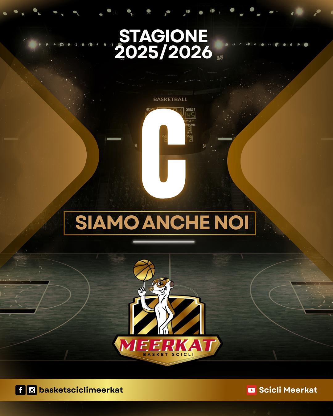 La Meerkat Scicli ripescata nel campionato di serie C di pallacanestro
