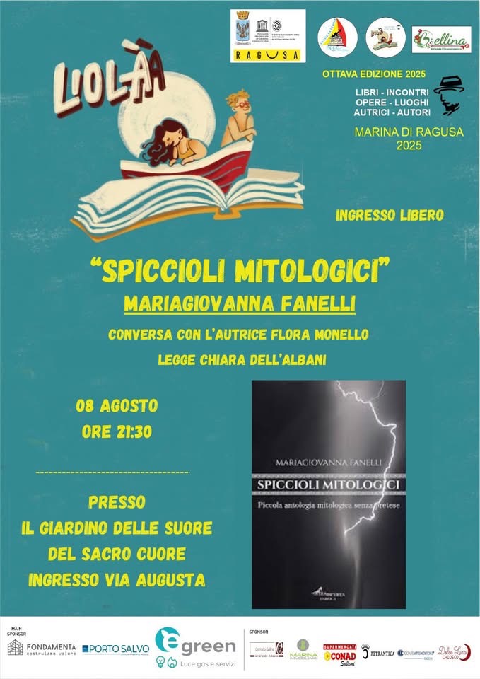 Ragusa, miti e ironia sotto le stelle: Liolà ospita Maria Giovanna Fanelli