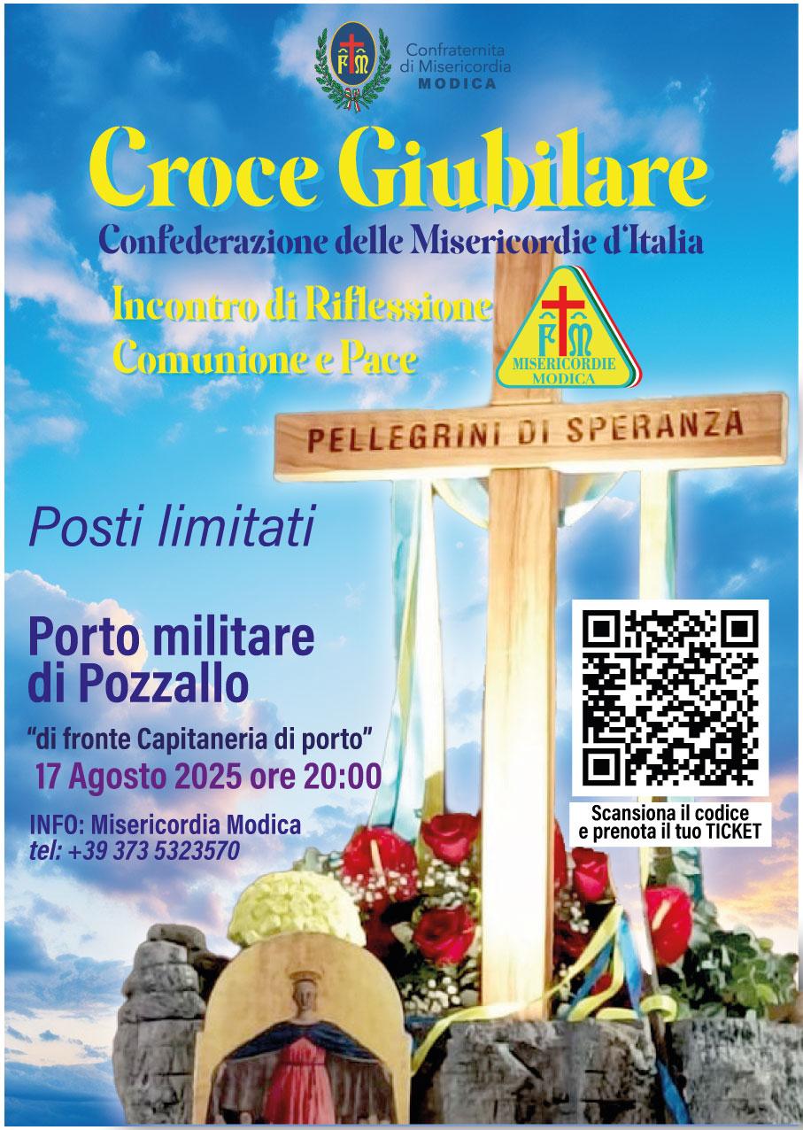 Pozzallo accoglie l’Icona Giubilare delle Misericordie d’Italia: una serata tra fede, memoria e solidarietà