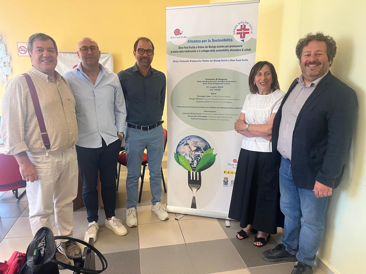 Biologi e Slow Food insieme per la Sicilia: siglata a Ragusa un’alleanza che cambierà il nostro cibo
