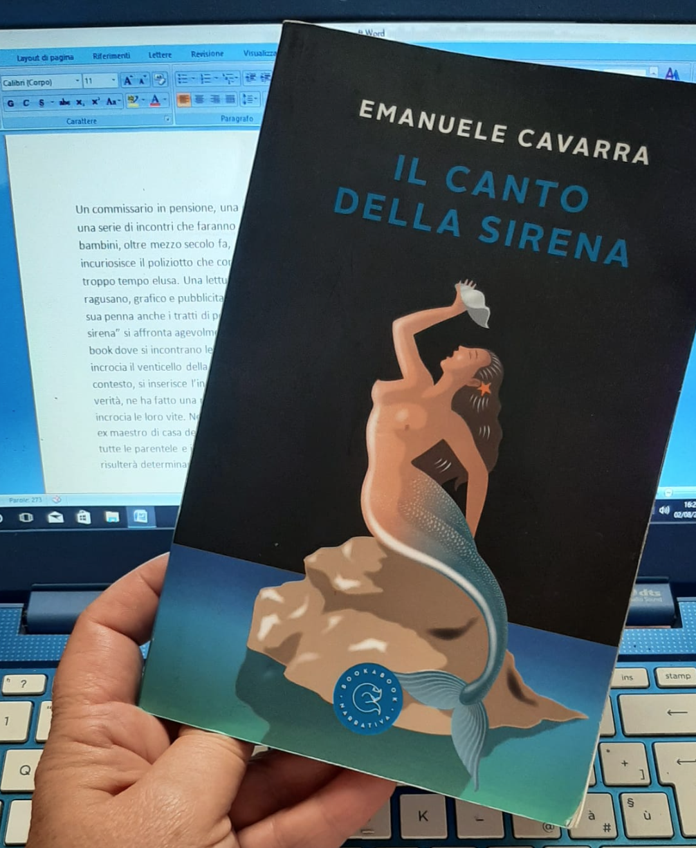 “Il Canto della sirena”, ecco il nuovo romanzo di Emanuele Cavarra