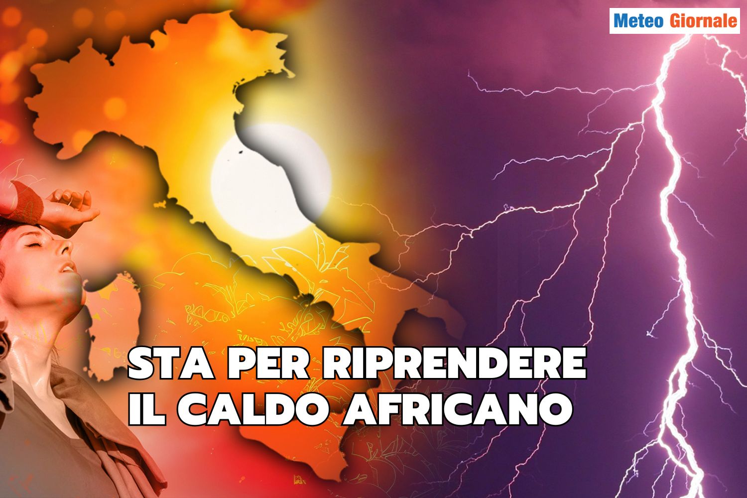 Temporali intensi ma temperature da piena stagione. Sarà un settembre caldo al Sud