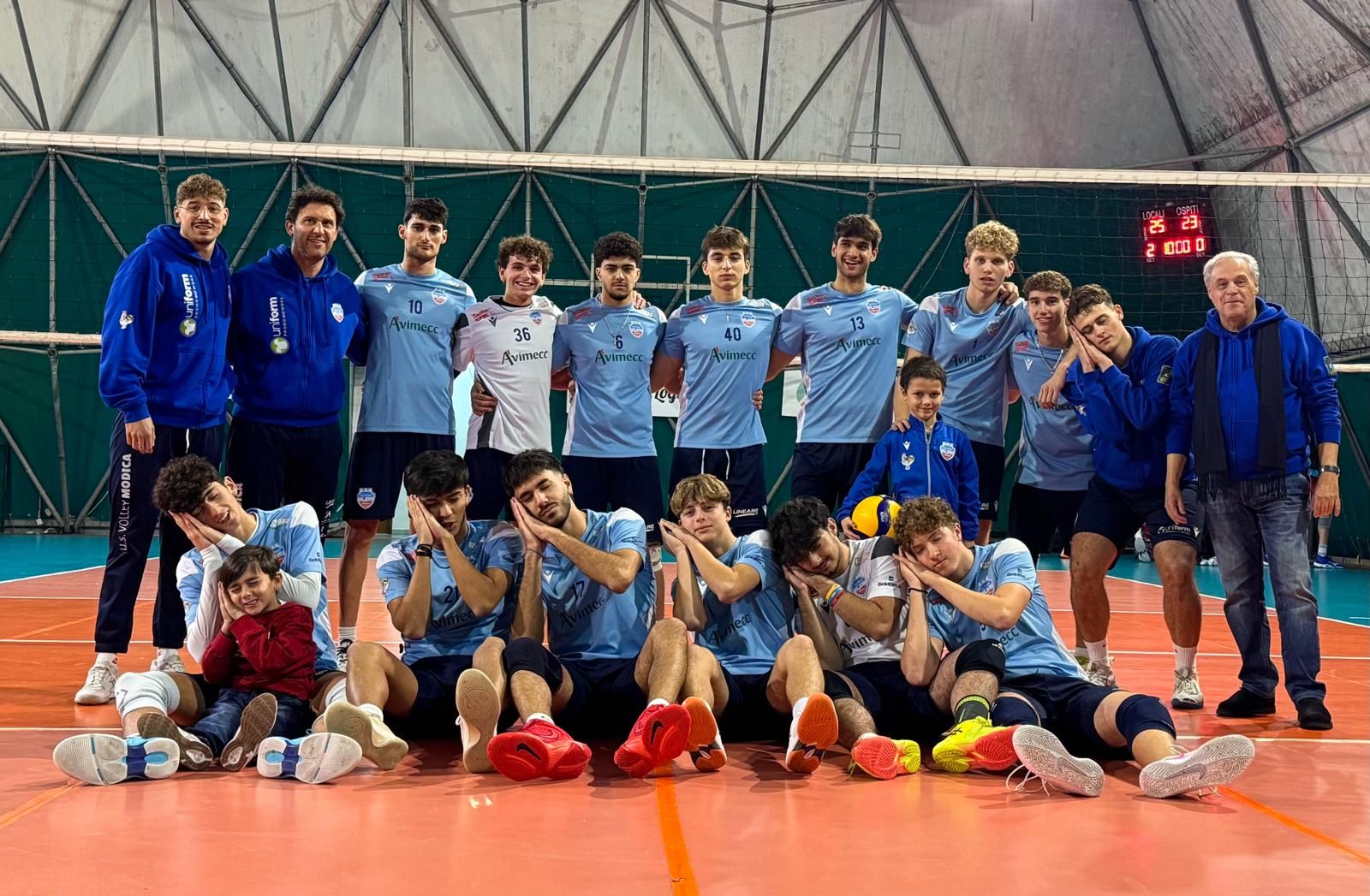 Volley Modica Next Gen travolge Misterbianco: vittoria netta in tre set e sorpasso in classifica