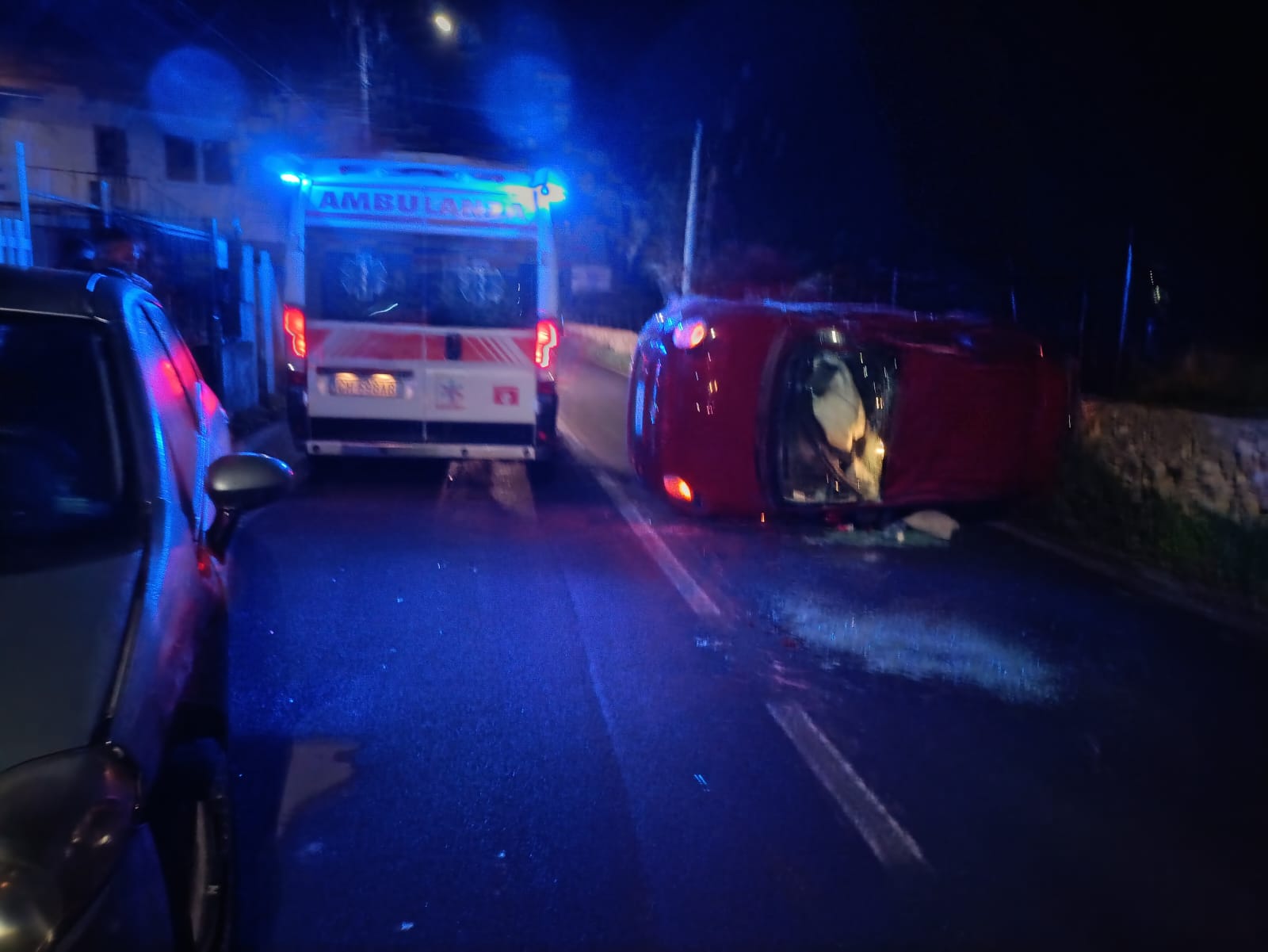 Incidente autonomo alla periferia di Vittoria, una giovane vittoriese in ospedale