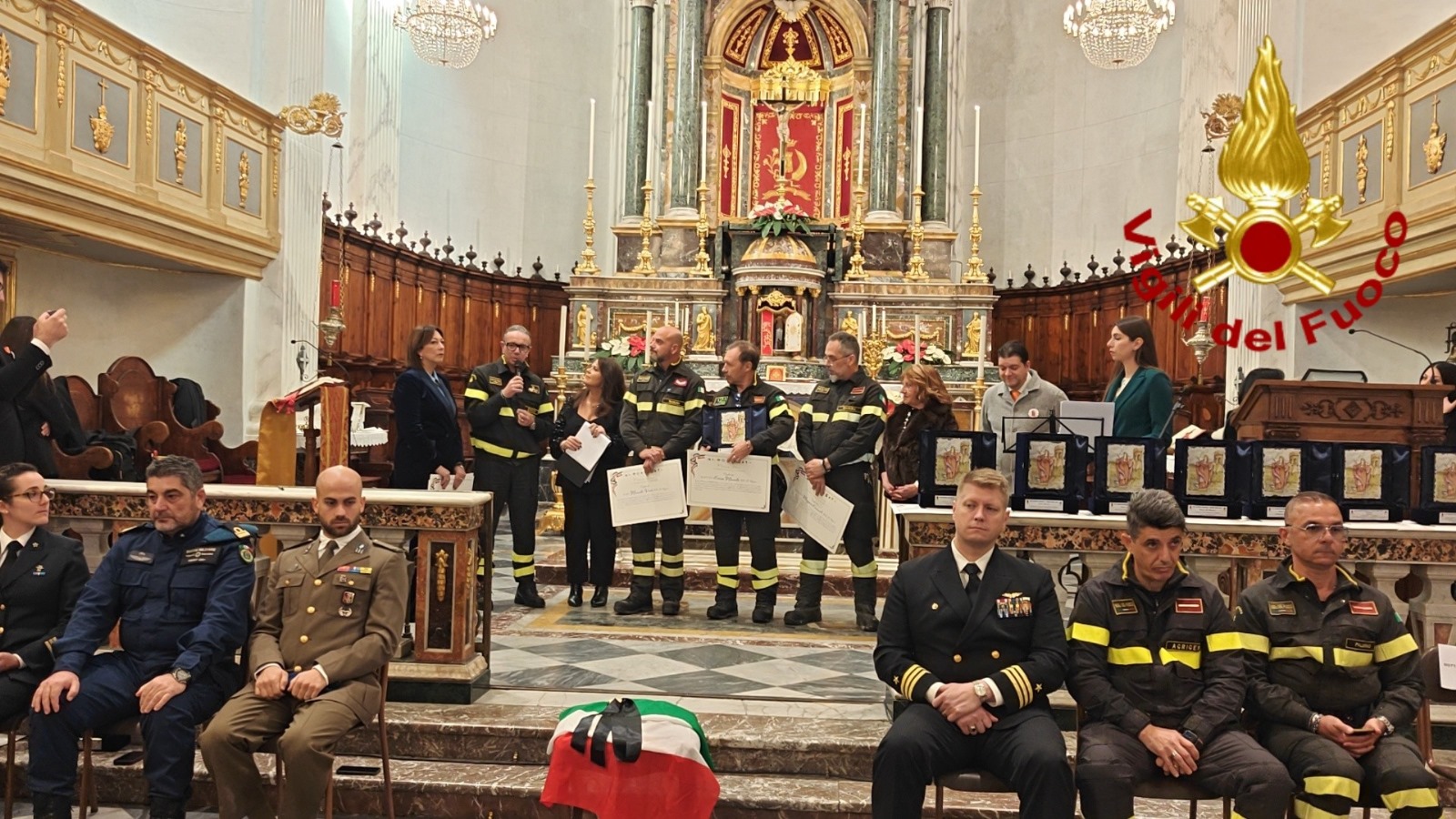 Premio Idria 2025: riconoscimento ai nostri eroi iblei. I Vigili del Fuoco di Ragusa premiati. FOTO GALLERY